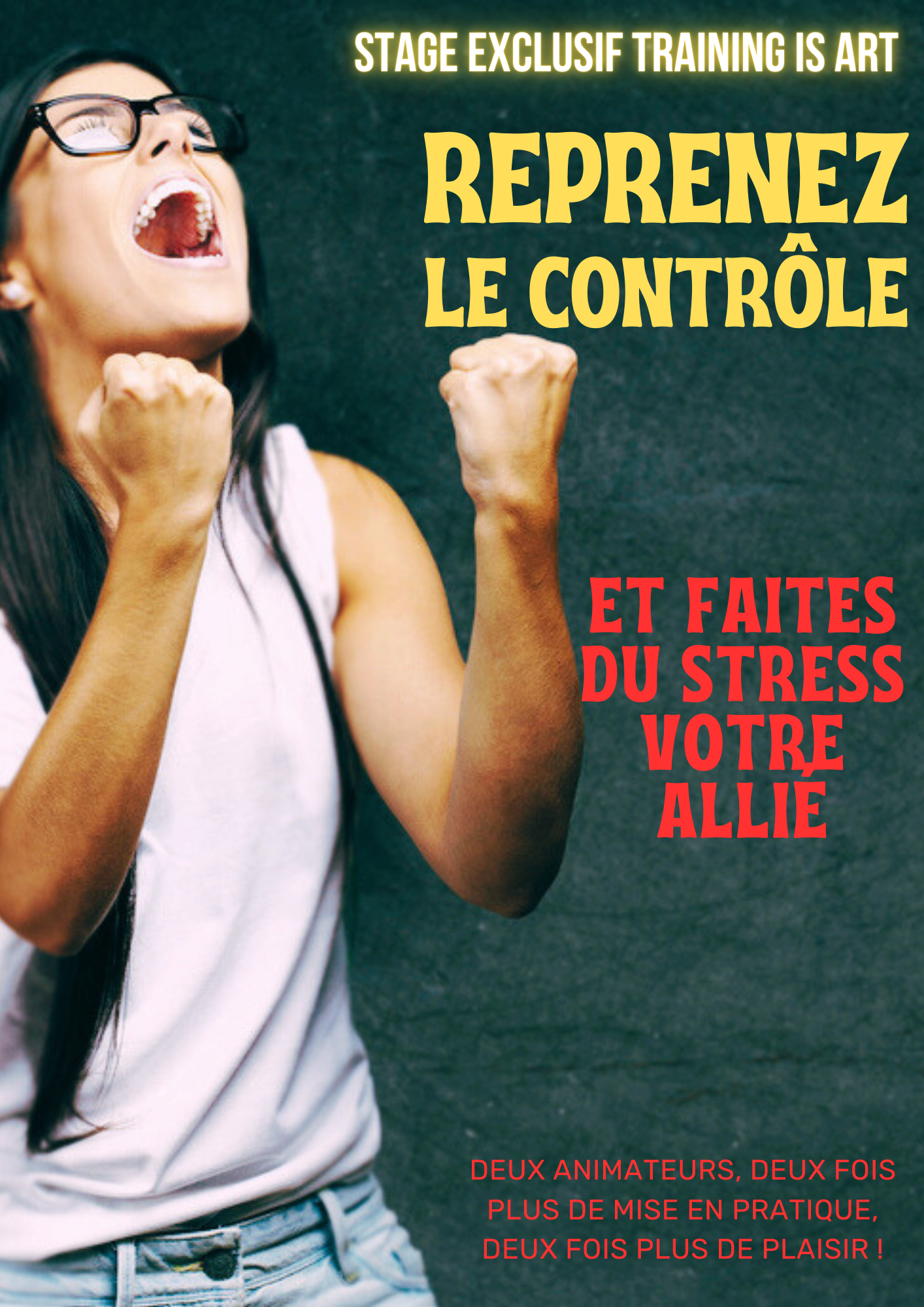 Affiche Devenez plus résistant au stress négatif