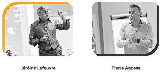 Vos formateurs : Jérome et Pierre